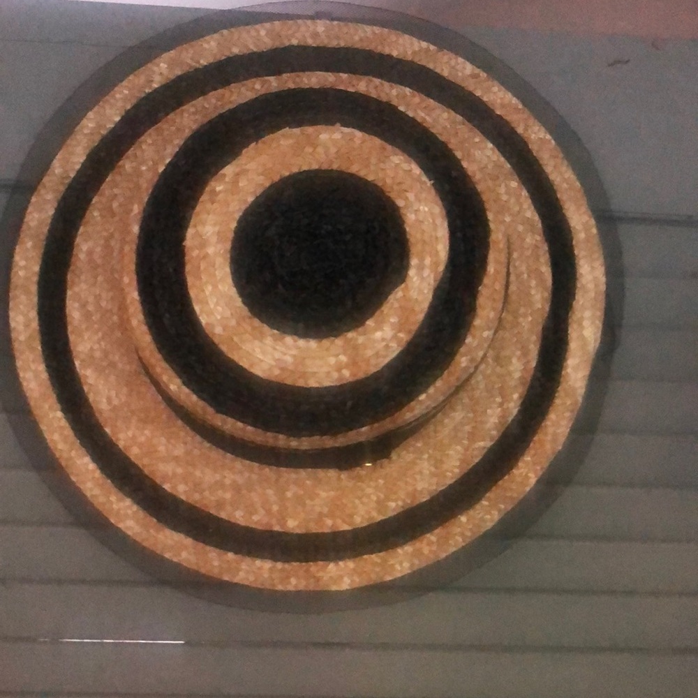 Woven straw hat